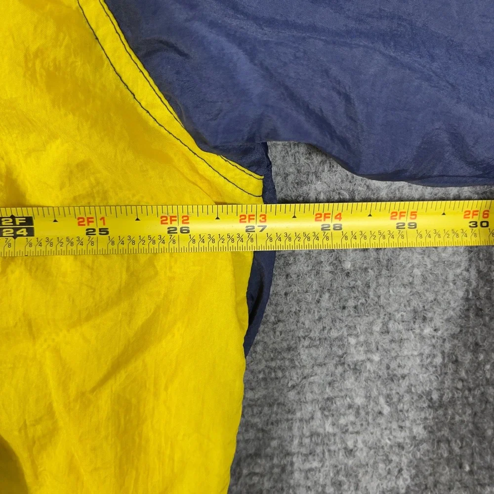 Vintage Nike Michigan Wolverines Windbreaker Jacket Mens XL Blue Full Zip